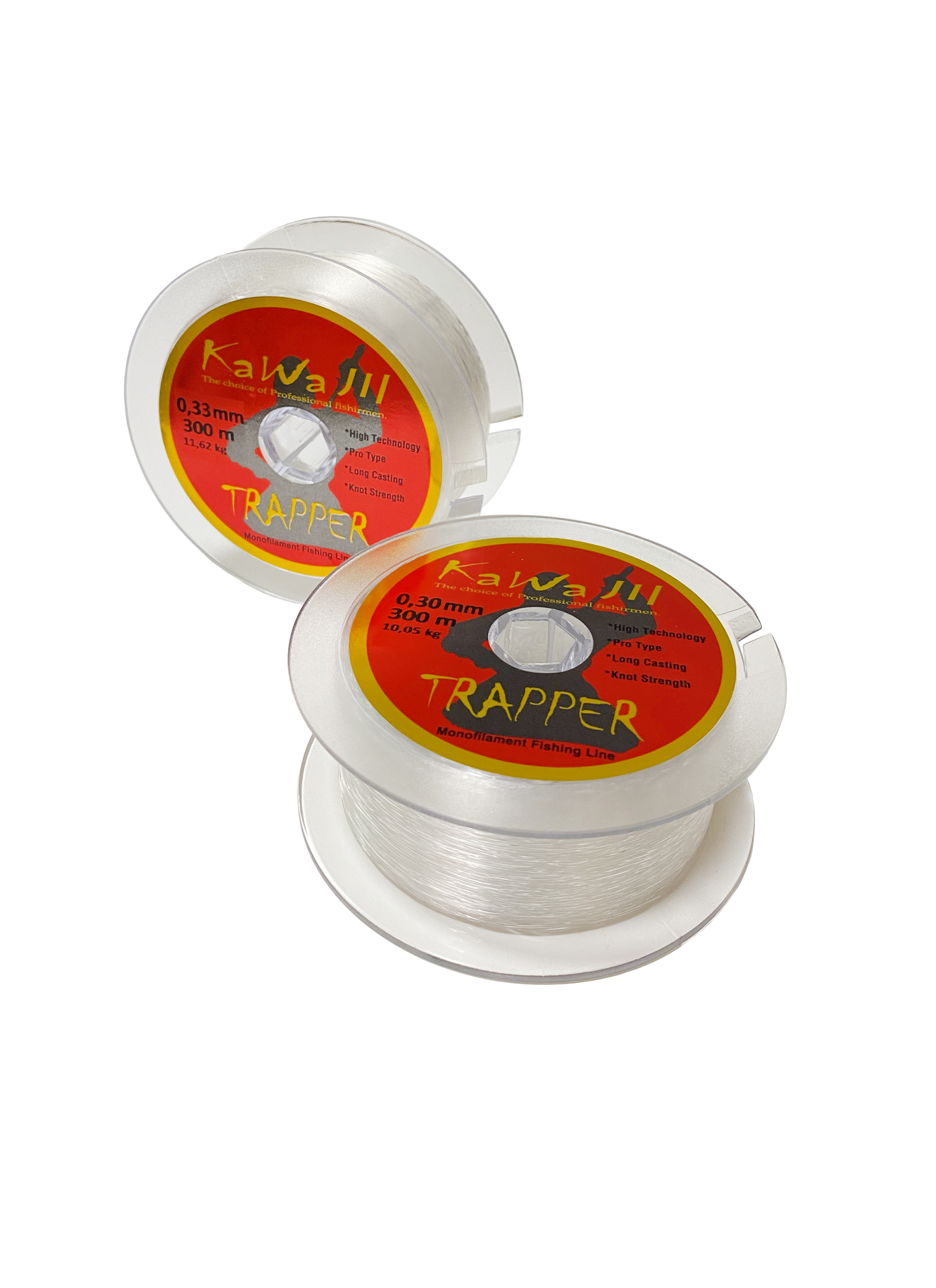 Kawa Jıl Trapper 300M Şeffaf Misina