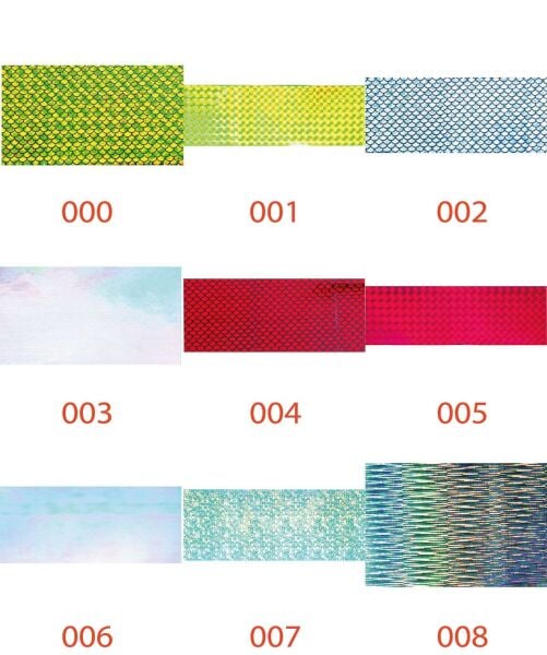 Balzer 15940 Yaldız Hologamlı Sticker 75x145cm 2li Paket