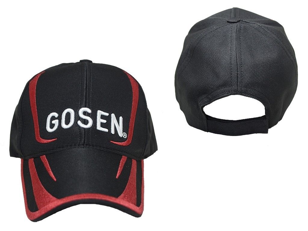 Gosen Şapka Nakış Logolu Japon Stil Lüx Sperlikli Siyah