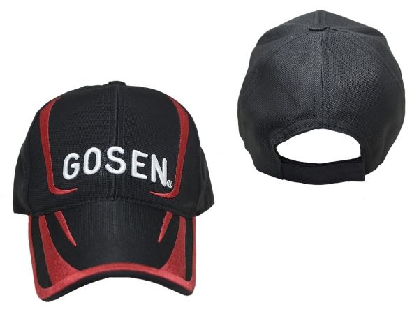 Gosen Şapka Nakış Logolu Japon Stil Lüx Sperlikli Siyah