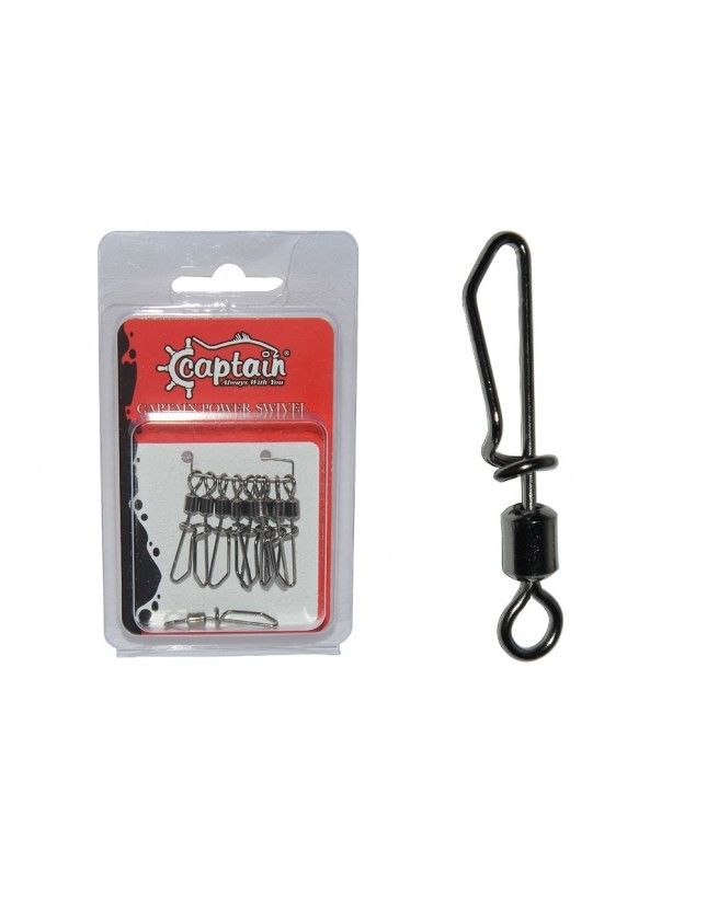 Captain 5027 Kilitli Klips Speed 10'lu Paket Black Nikel 4