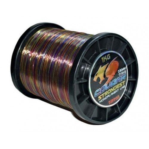 Nippon Cougar 1kg Bobin Misina Ebruli 0,70 mm 28.70kg Çeker