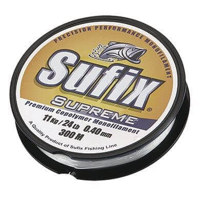 Sufix Supreme Misina CLEAR - 0.40MM - 100MT - 11KG