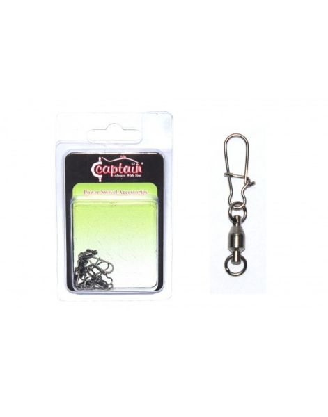 Captain 5045 Kilitli Klips Rulmanlı 5'li Paket Black Nikel 3