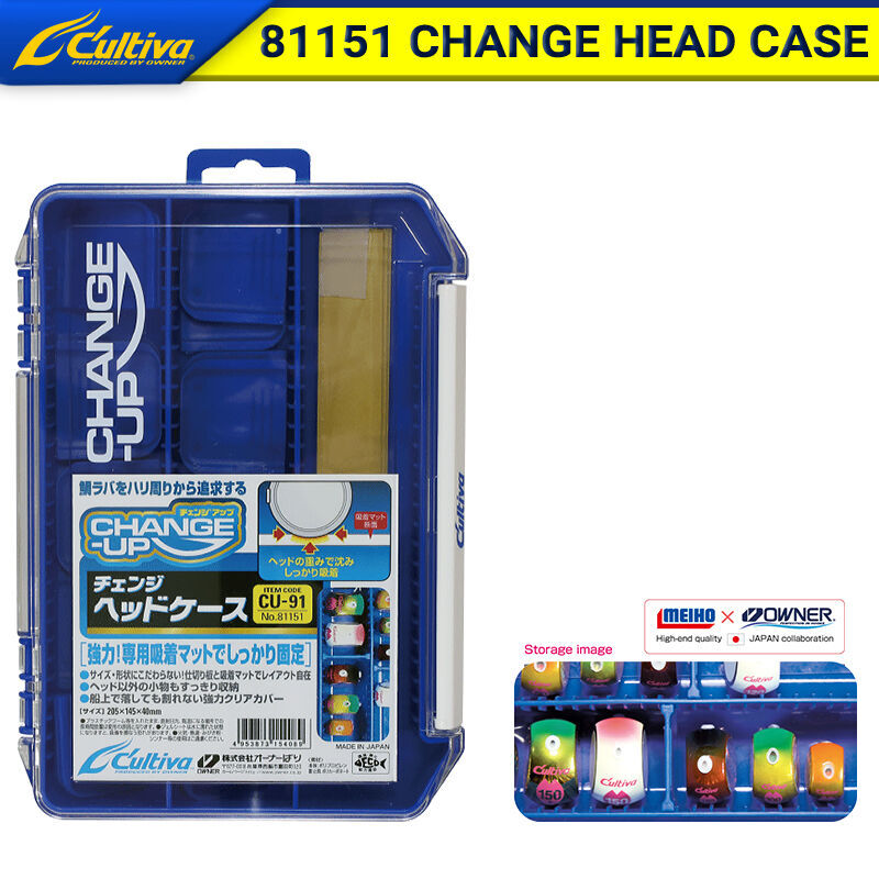 Cultiva 81151 Change Head Case Blue