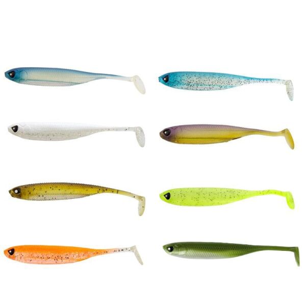 Lucky John Makora 3D Shad Tail 5'' (12.7 cm) 4P Silikon Yem 003