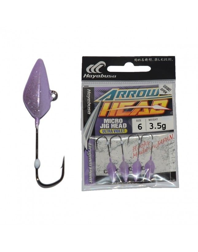 Hayabusa EX 931 Lrf Jig Head Arrow Head Uv 4'lü Paket 2 gr