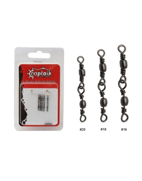 Captain 5090 2 Zincir Fırdöndü 5'li Paket Nikel 18