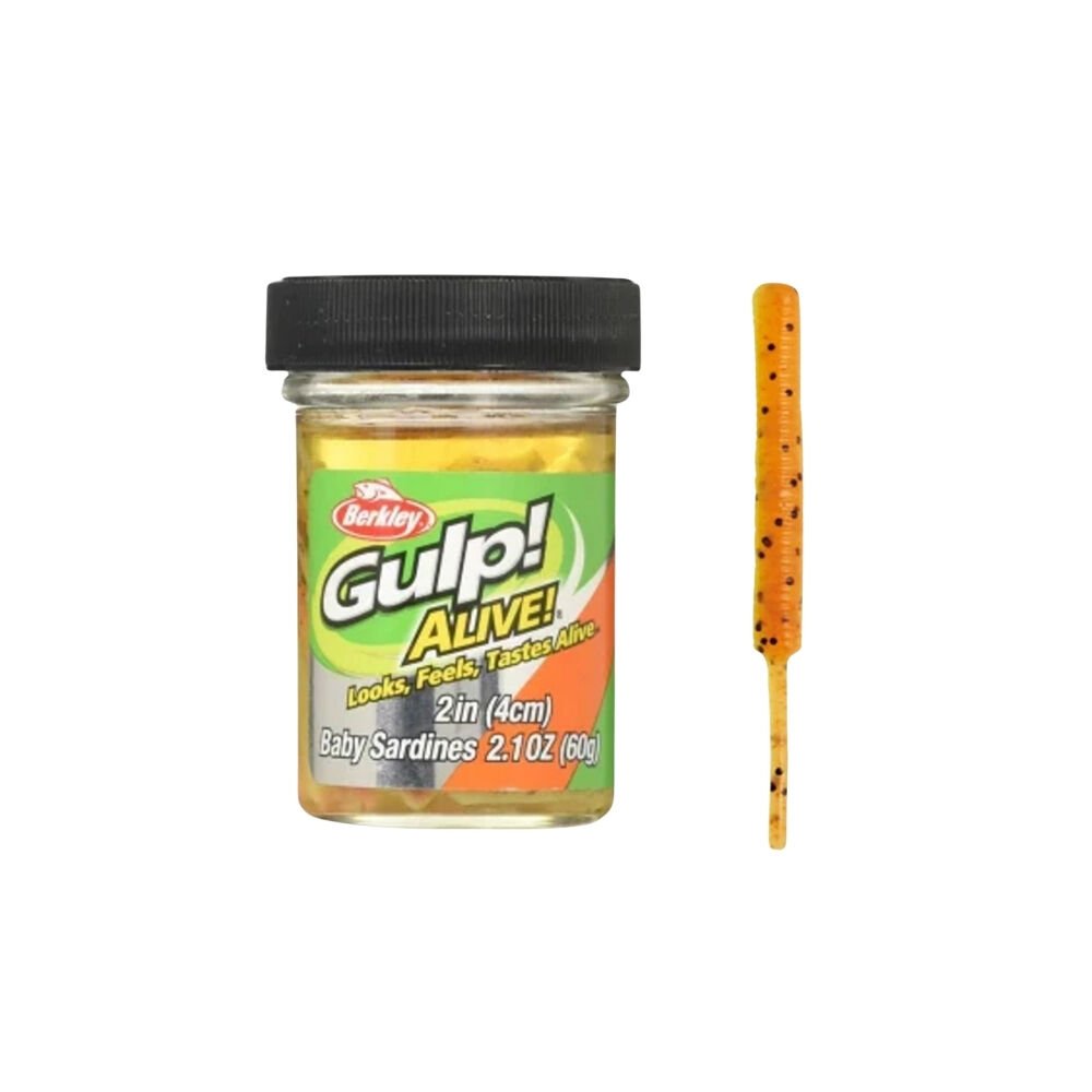 Berkley Gulp Alive Baby Sardine Orange Tiger 4cm Suni Yem