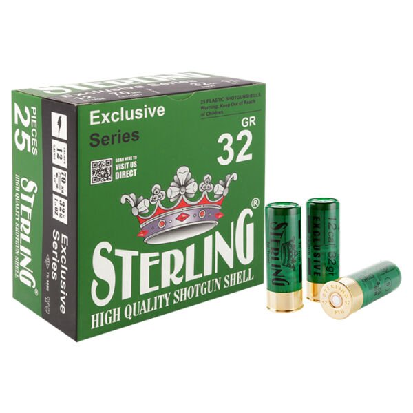 STERLING 12 Cal. 32 G. No: 6 Keçe Tapa Av Fişeği