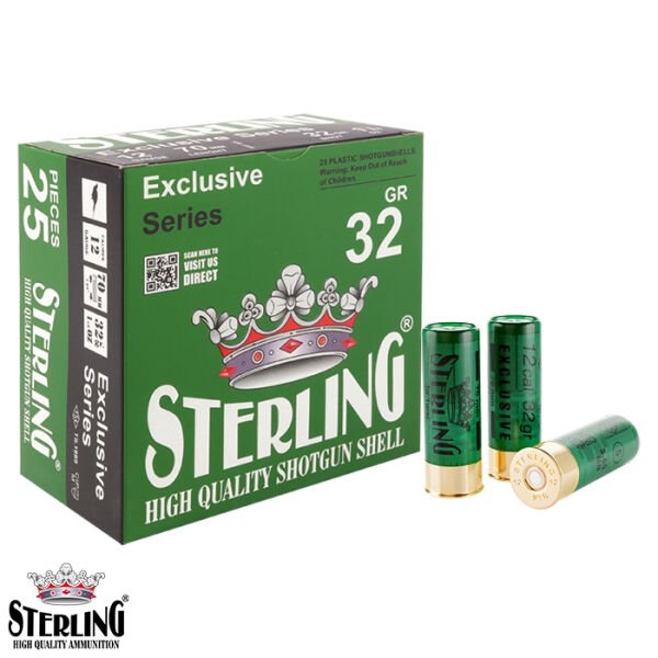 STERLING 12 Cal. 32 G. No: 6 Keçe Tapa Av Fişeği