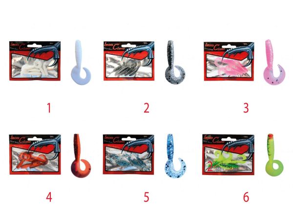 Captain 3572 Little Smart Soft 4cm Levrek Silikonu 5'li Paket Suni Yem 2