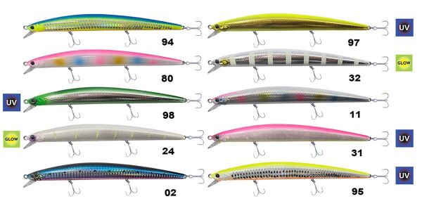Kendo Seabass Minnow SS 165S Sahte Balık 98