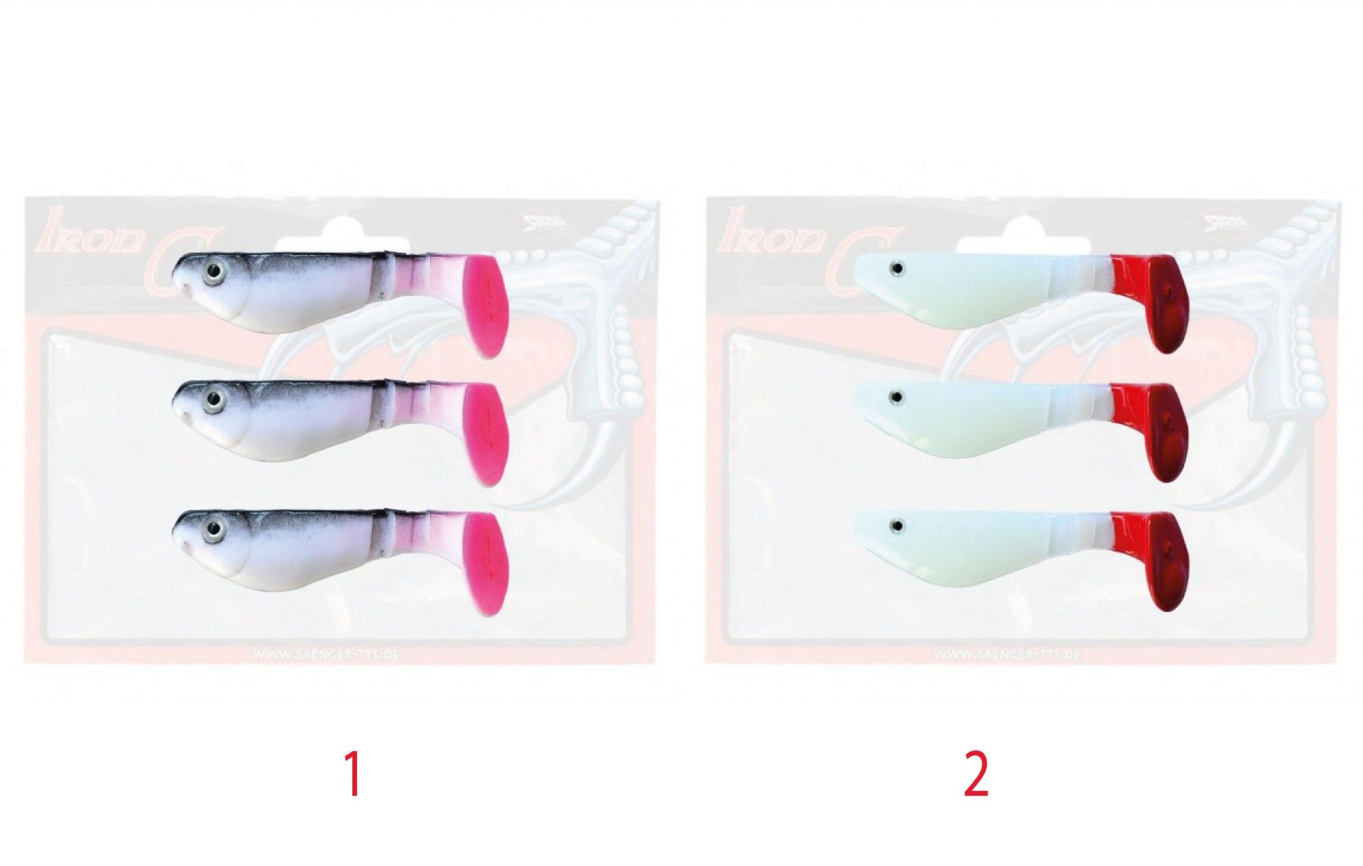 Captain 3573 Junior Killer Soft 5cm Levrek Silikonu 3'lü Paket Suni Yem 1