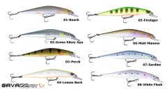 Savage gear Prey 11,5 cm 17 gr SS Sahte Balık 06-Matt Minnow