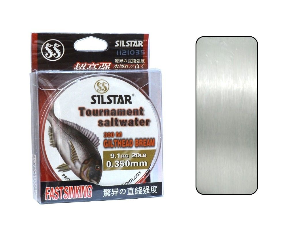 Silstar 1121 Tournament 300mt Monofilament Misina Beyaz 0.40 mm