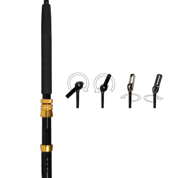 Seabor Deep Sea 180 cm 60-100 lbs Aksiyonlu Trolling Kamışı