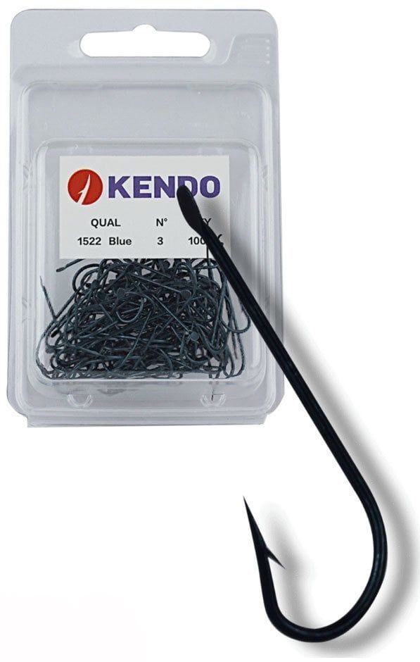 Kendo (1522) 100 Adet 1/4 Siyah Çapraz Kutu İğne 1 Numara