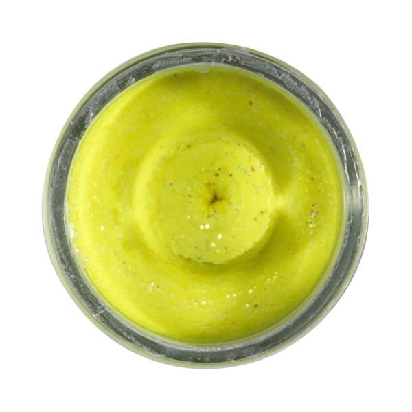 Berkley Powerbait Natural Glitter Trout Bait Garlic Sahte Yemi SUNSHINE YELLOW - 50 GR