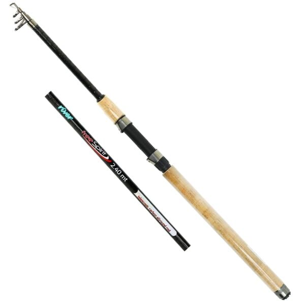 River Free Spirit 390 cm 60-125g Atarlı Karbon Teleskopik Kamış