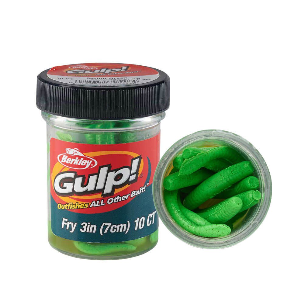 Berkley Gulp Fry Sahte Kurt SPRING GREEN - 7 CM