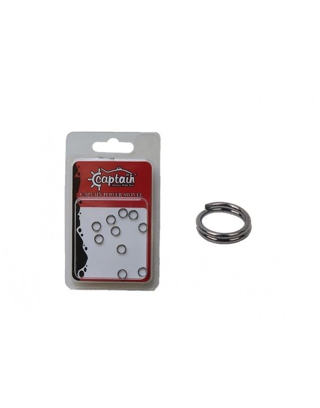 Captain 5140 Kaşık Halkası 10'lu Paket Black Nikel 0.6 mm
