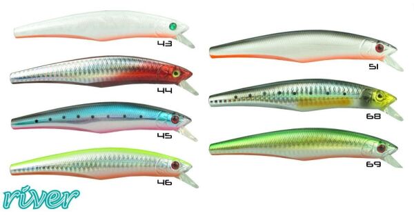 River Let's Go 125F 12.5cm 21Gr 0.3-1mt 51