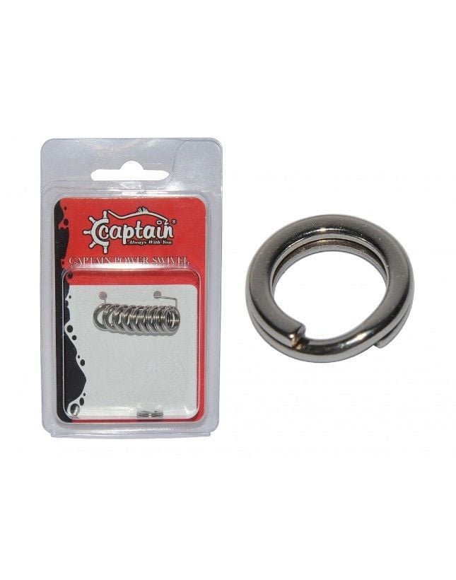 Captain 5142 Kalın Halka Güçlendirilmiş 10'lu Paket İnox Naturel 0.10 mm