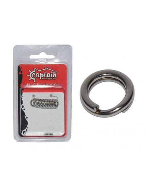 Captain 5142 Kalın Halka Güçlendirilmiş 10'lu Paket İnox Naturel 0.10 mm