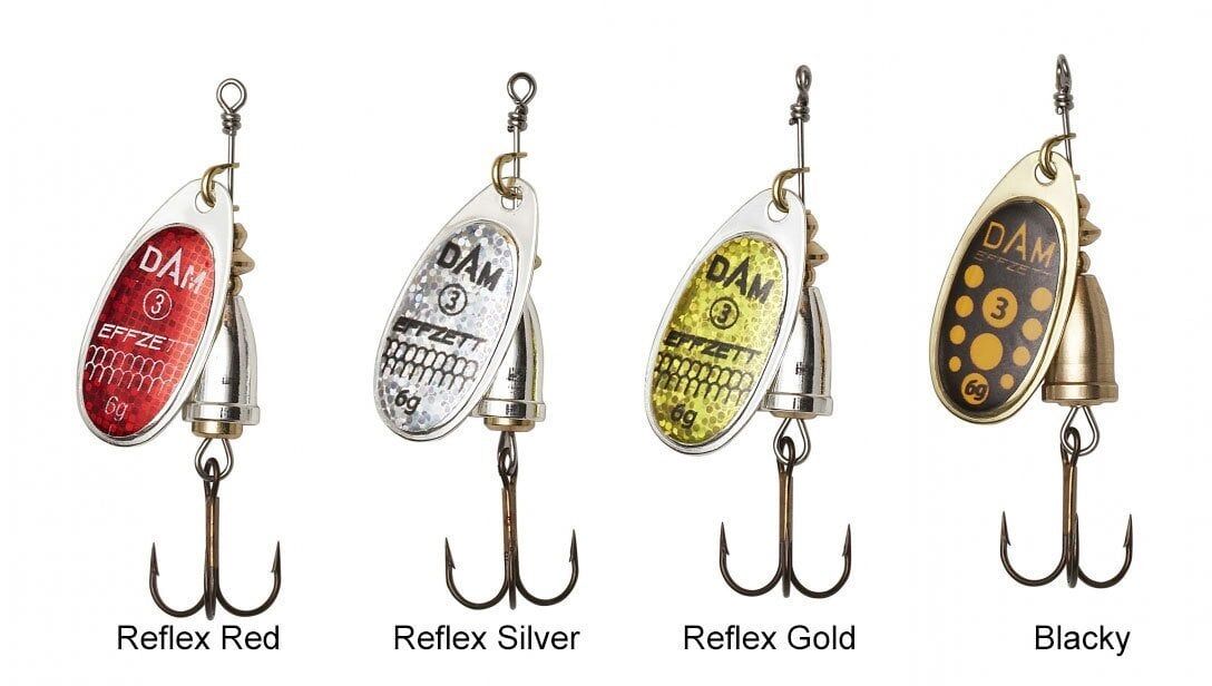 Dam Effzett Executor Spinner 3 gr #1 Kaşık Reflex Gold