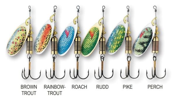 Dam Nature 3D Spinner #2 4gr Kaşık Perch