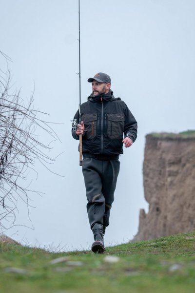 Savage Gear SG6 Wading Jacket Black/Grey M