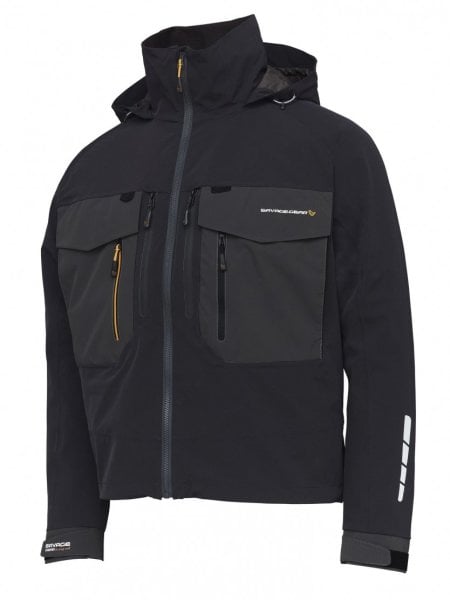 Savage Gear SG6 Wading Jacket Black/Grey M