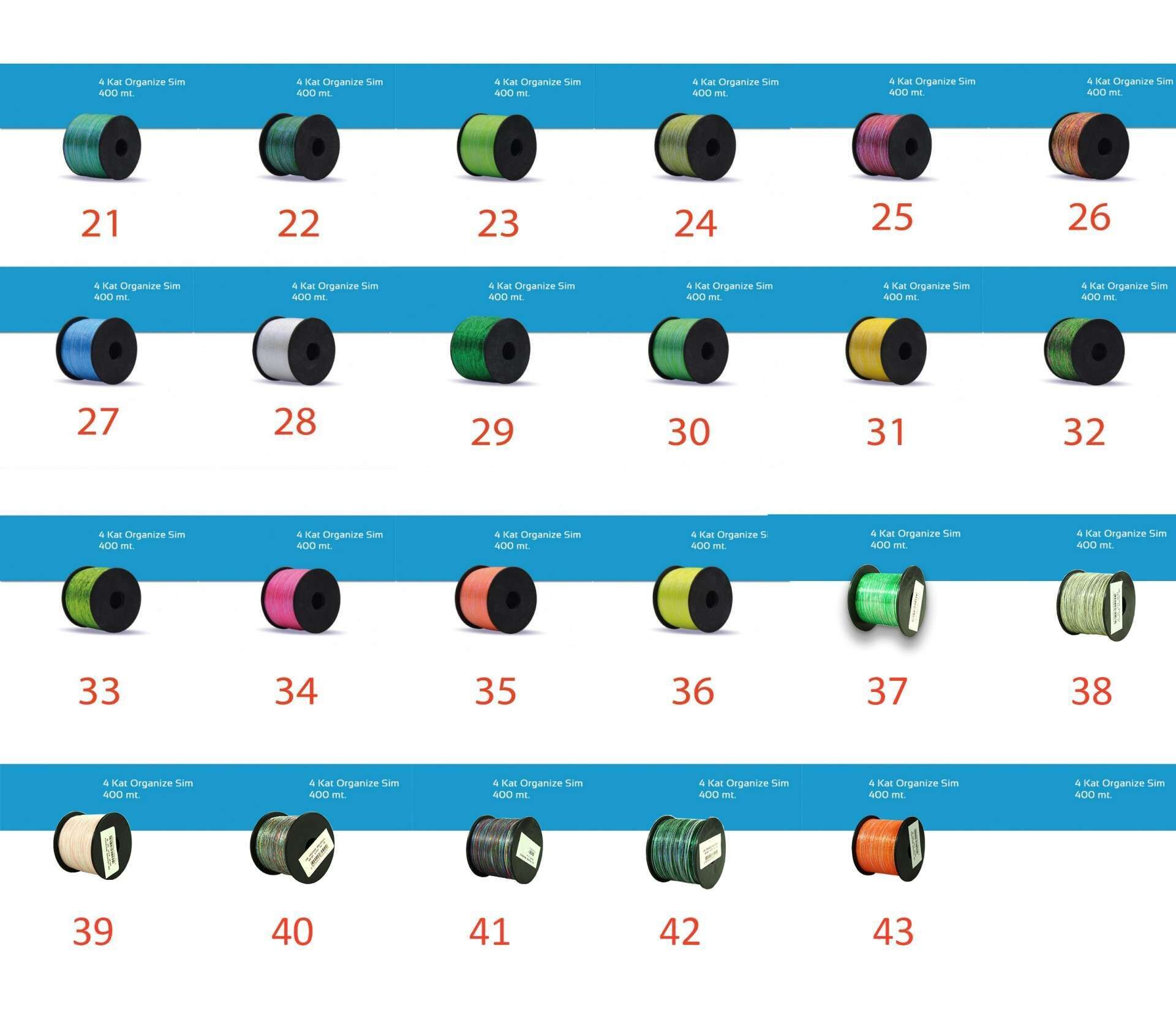 Captain Çapari Simi 400mt 4 Kat Organize Sim