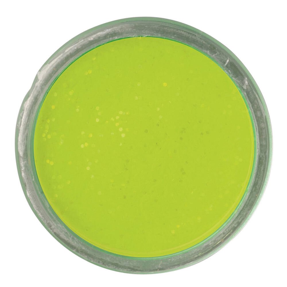 Berkley PowerBait Natural Scent Glitter Hamur Yem CHARTREUSE - GARLIC - 50G