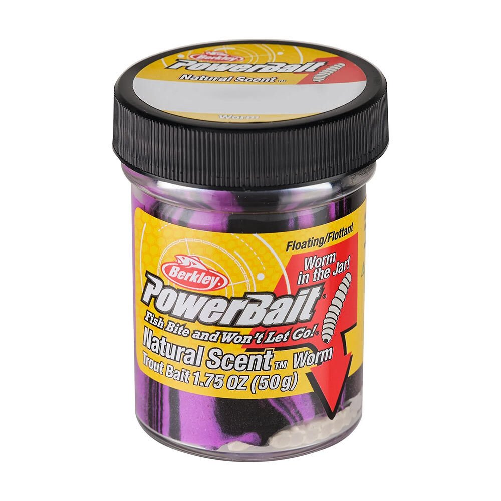 Berkley PowerBait Natural Scent Hamur Yem TEQ SUNRISE WORM - 50G