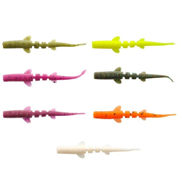 Lucky John Unagi Slug 3'' (7.62 cm) 7P Silikon Yem F29