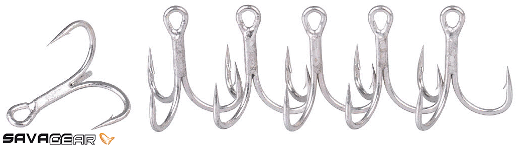 Savage gear Big Fish Treble 1 Numara 6 Adet