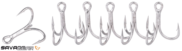 Savage gear Big Fish Treble 1 Numara 6 Adet