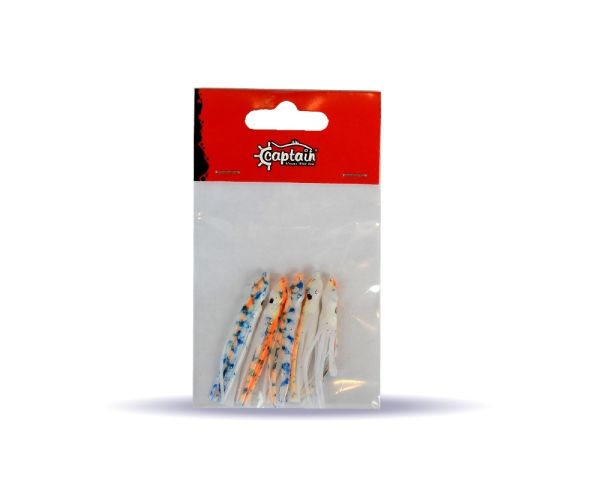 Captain 3593 Octopus Pride 5cm Ahtapot Sübye 5'li Paket Suni Yem 004