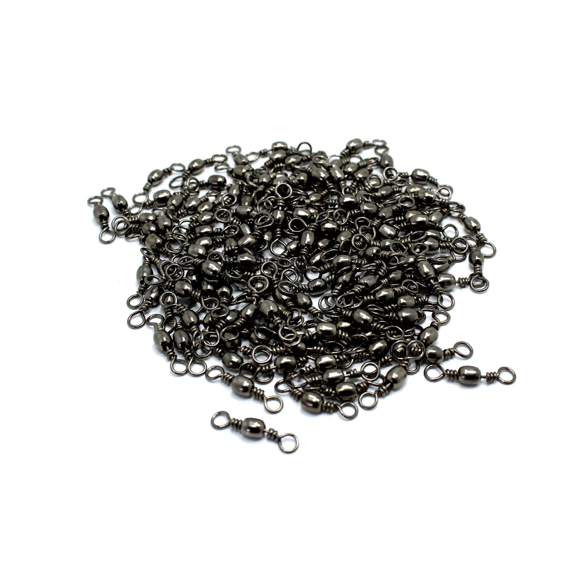 Captain 5203 Fırdöndü 144'lü Paket Black Nikel 5/0