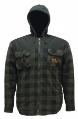 Prologic Bank Bound Shirt Jacket Green Check XL