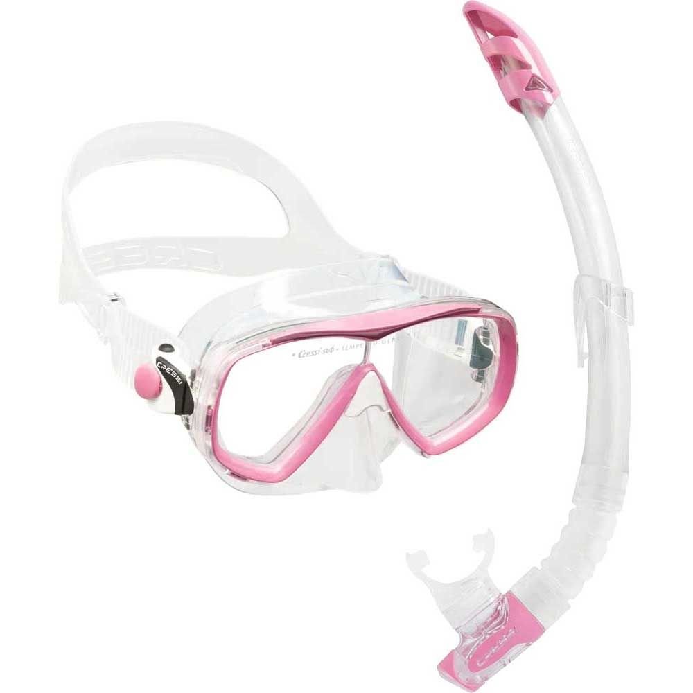 Cressi Estrella Maske - Gamma Şnorkel Set PINK