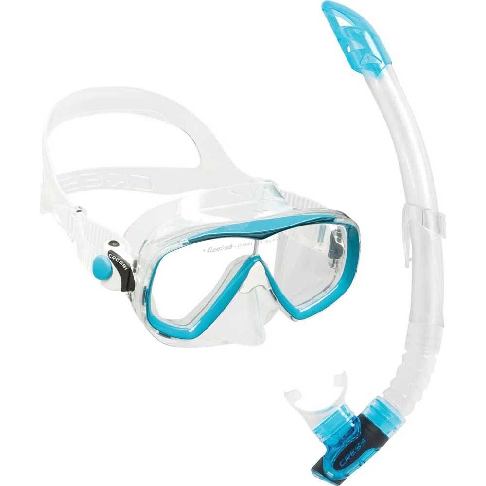 Cressi Estrella Maske - Gamma Şnorkel Set AQUAMARINE