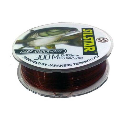 Silstar 1170 Carp Knock Out 300mt Monofilament Misina Kahverengi 0. 40 mm