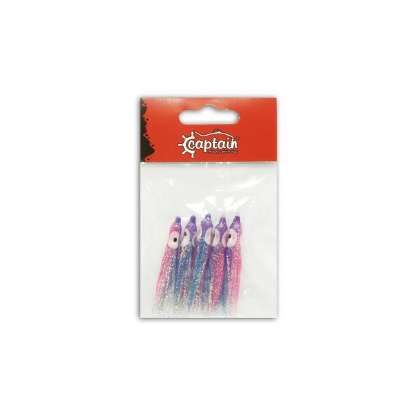 Captain 3593 Octopus Pride 5cm Ahtapot Sübye 5'li Paket Suni Yem 042