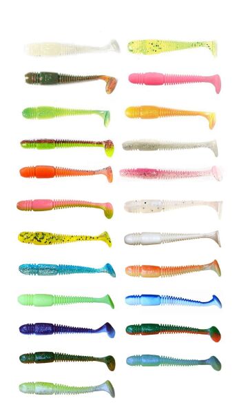 Lucky John Tioga 2.9'' (7.36 cm) 7P Silikon Yem 085