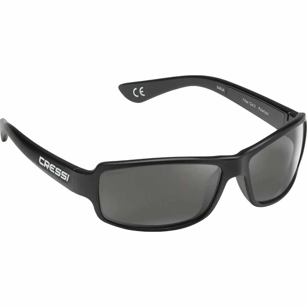 Cressi Ninja Floating Güneş Gözlüğü BLACK/SHINY BLACK LENS