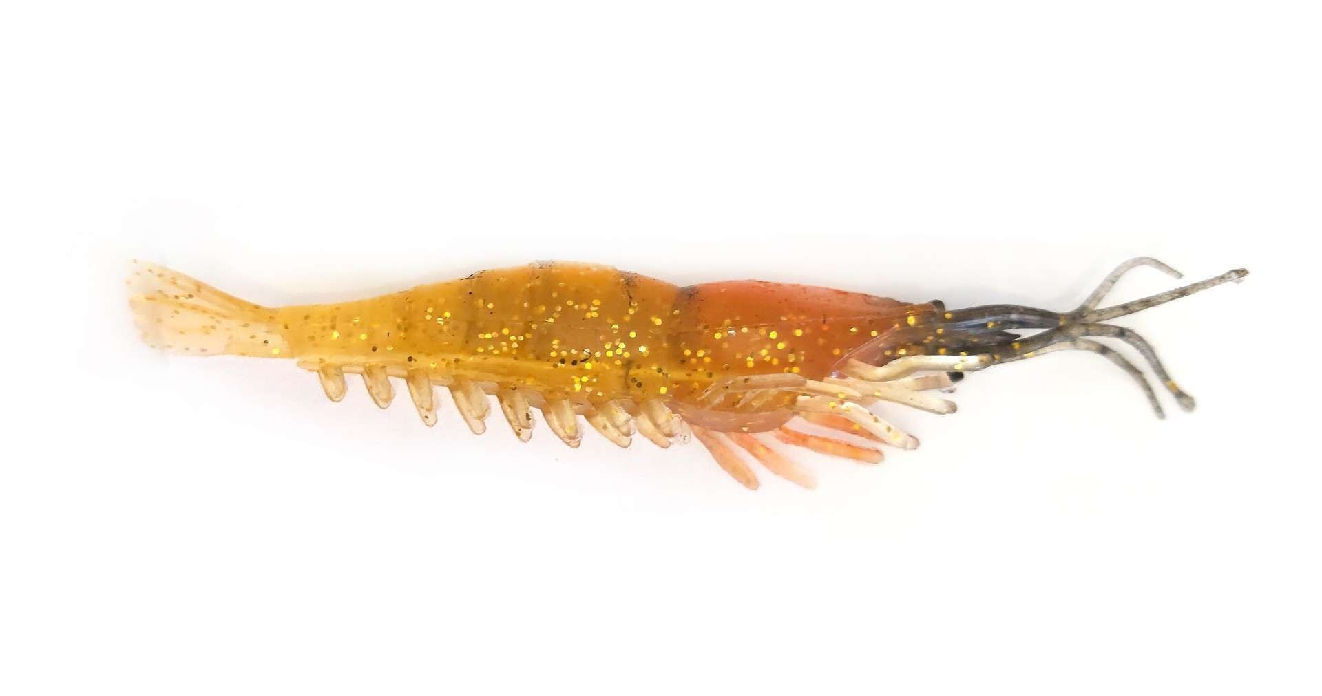 Captain 3060 Silikon Karides 9cm Suni Yem 5li Paket