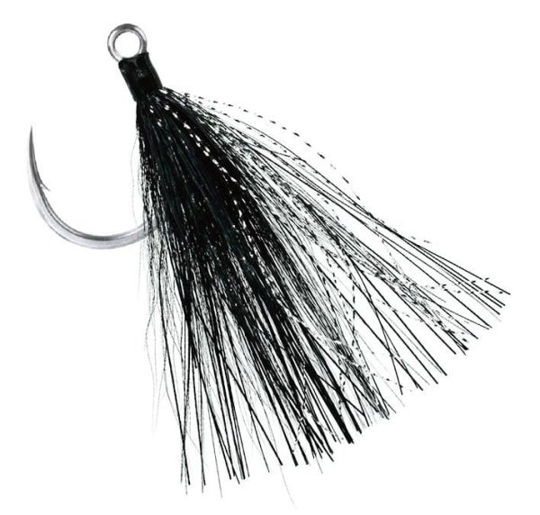 BKK Lone Diablo BT- Black Bucktail Olta İğnesi 4/0
